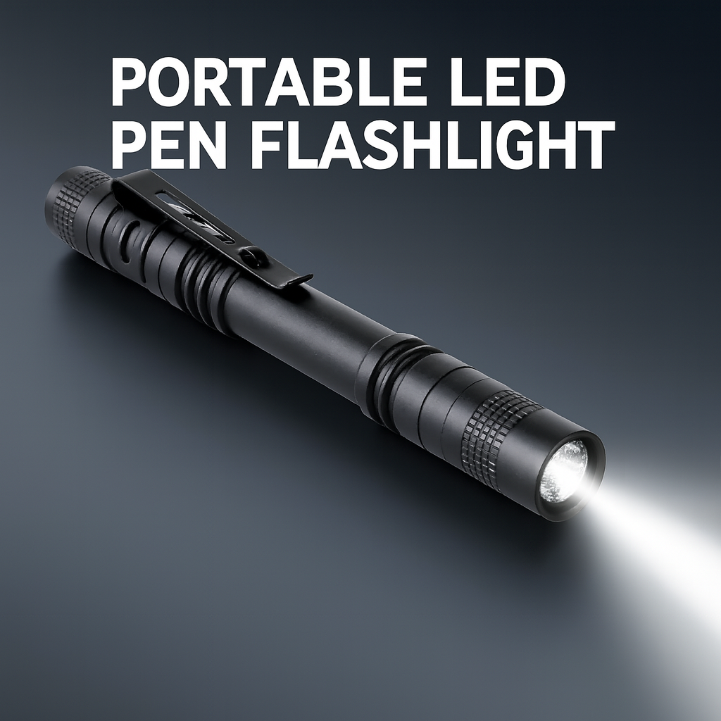 Outdoor Lighting Junction Box - Portable Mini LED Pen Flashlight Waterproof