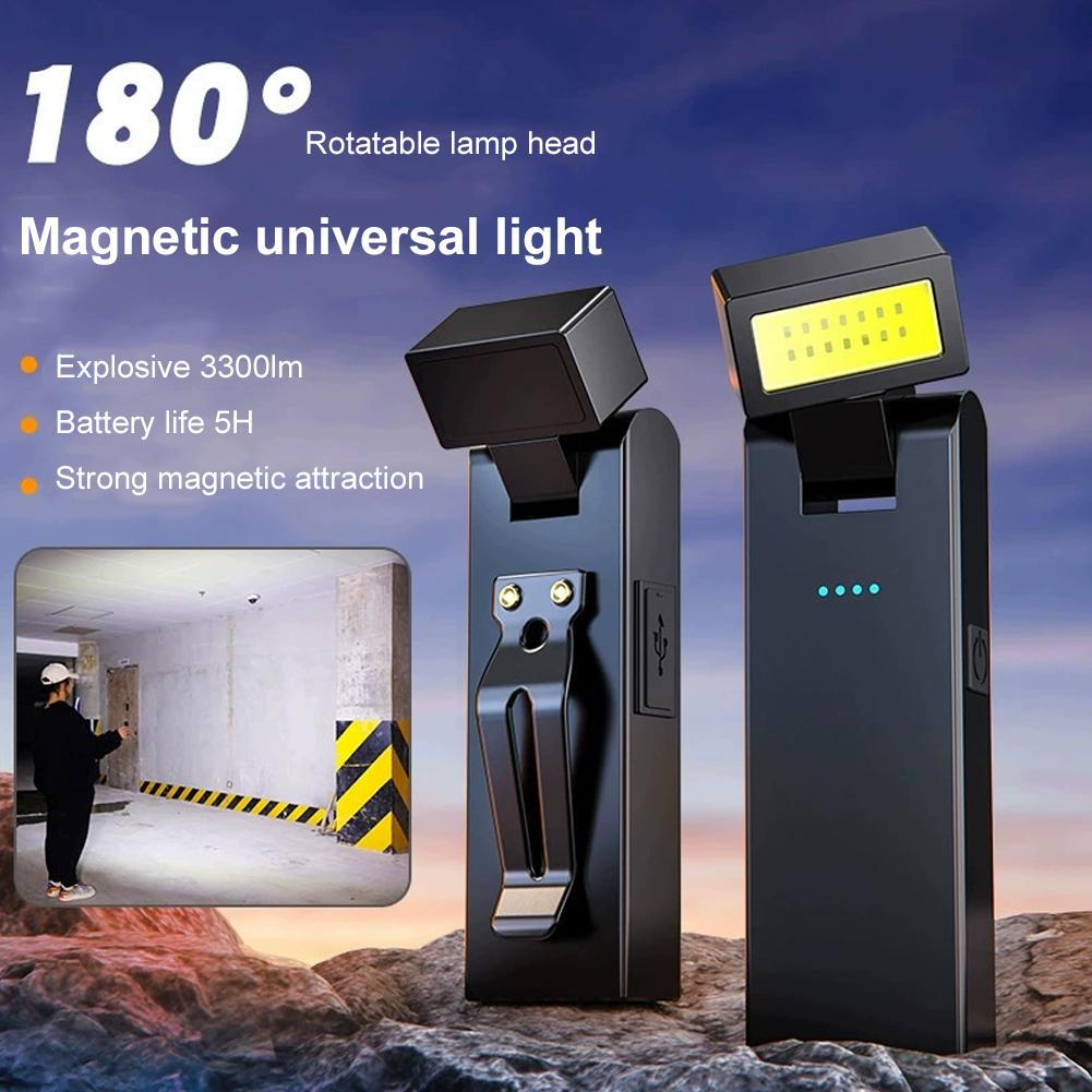 Outdoor Lighting Repair - Rechargeable Mini Work Light Magnetic Portable