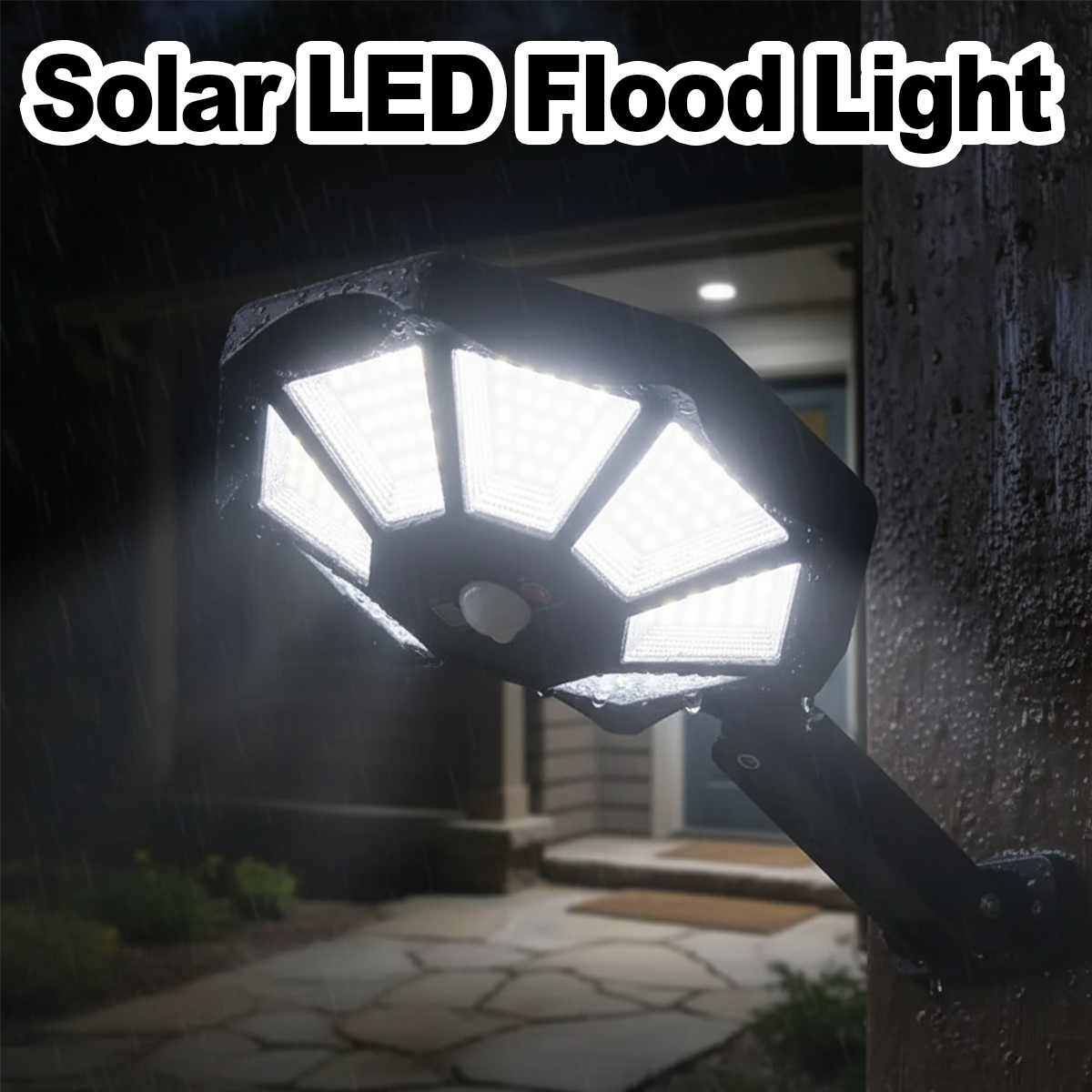 Outdoor Lighting Around Pool - Solar Lights Outdoor Motion Sensor Lamp