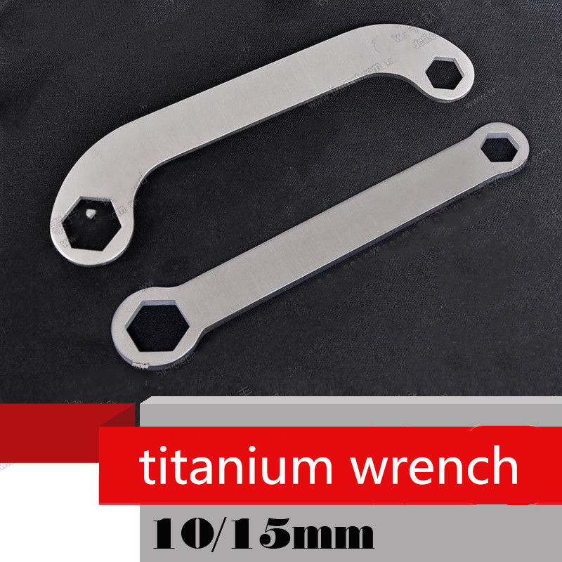Outdoor Lighting Repair - Bicycle repair wrench titanium tool outdoor
