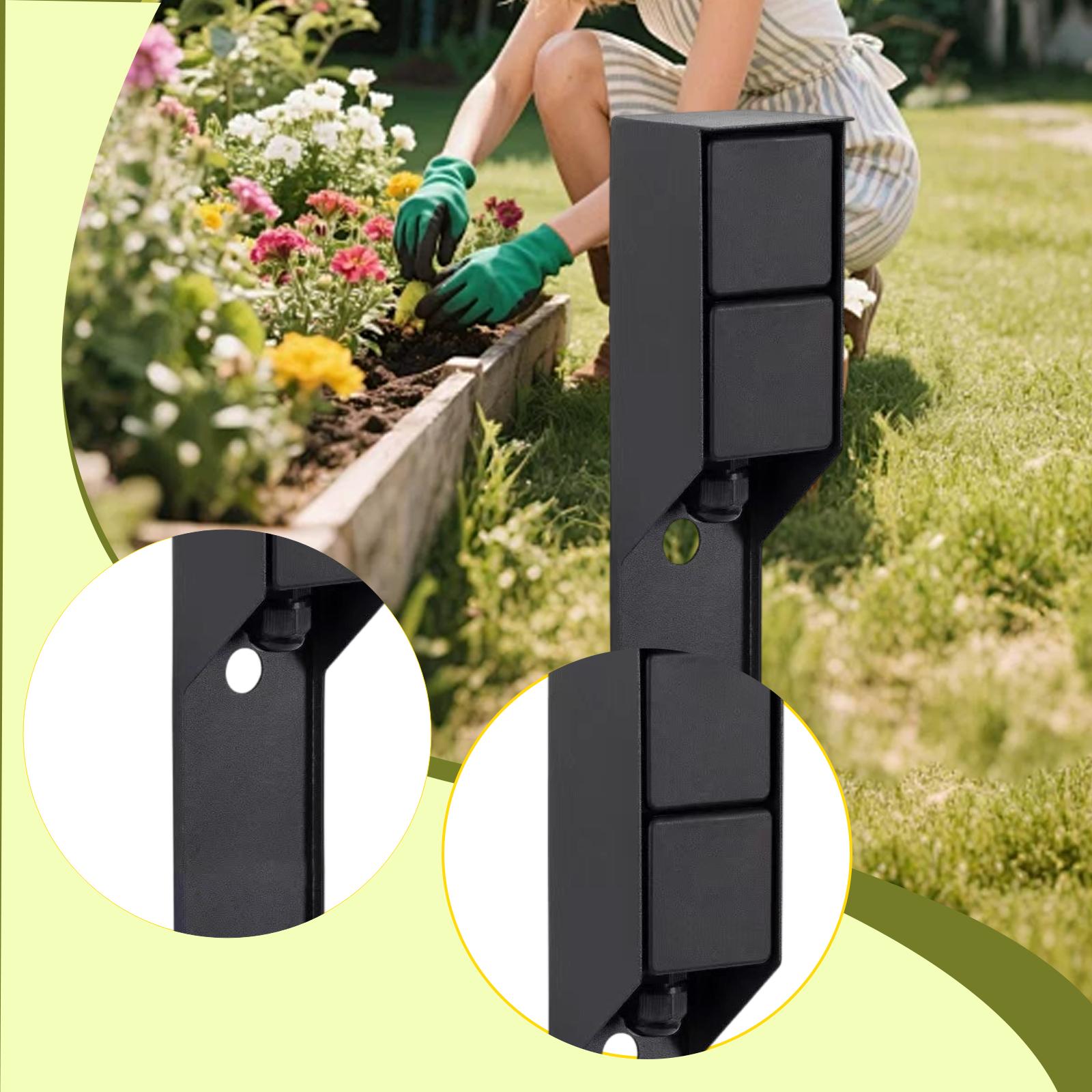 Outdoor Lighting No Outlet - Landscape Lighting Post with Electrical Double