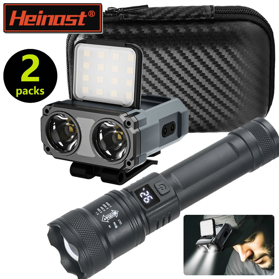 Outdoor Lighting Junction Box - Ultra Bright Mini Rechargeable Head Lamp/Portable