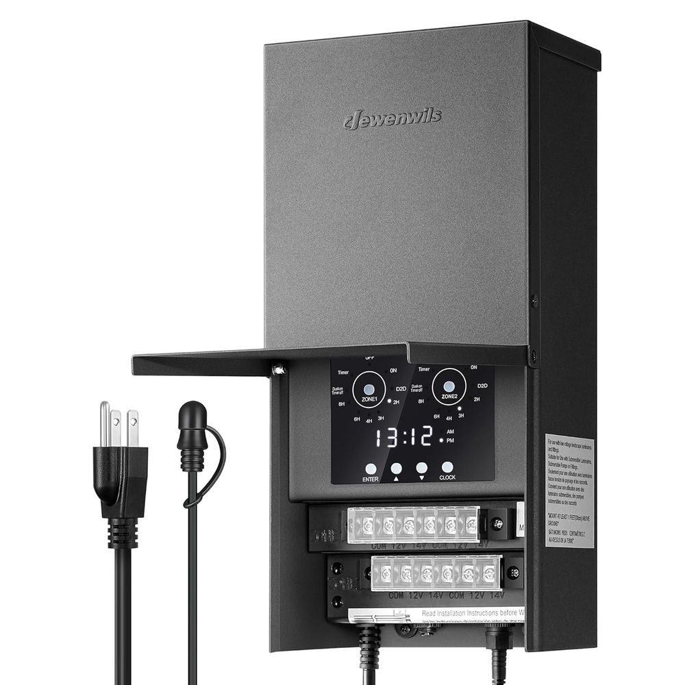 Photocell Outdoor Lighting - 600W Low age Landse Transormer, 120VAC