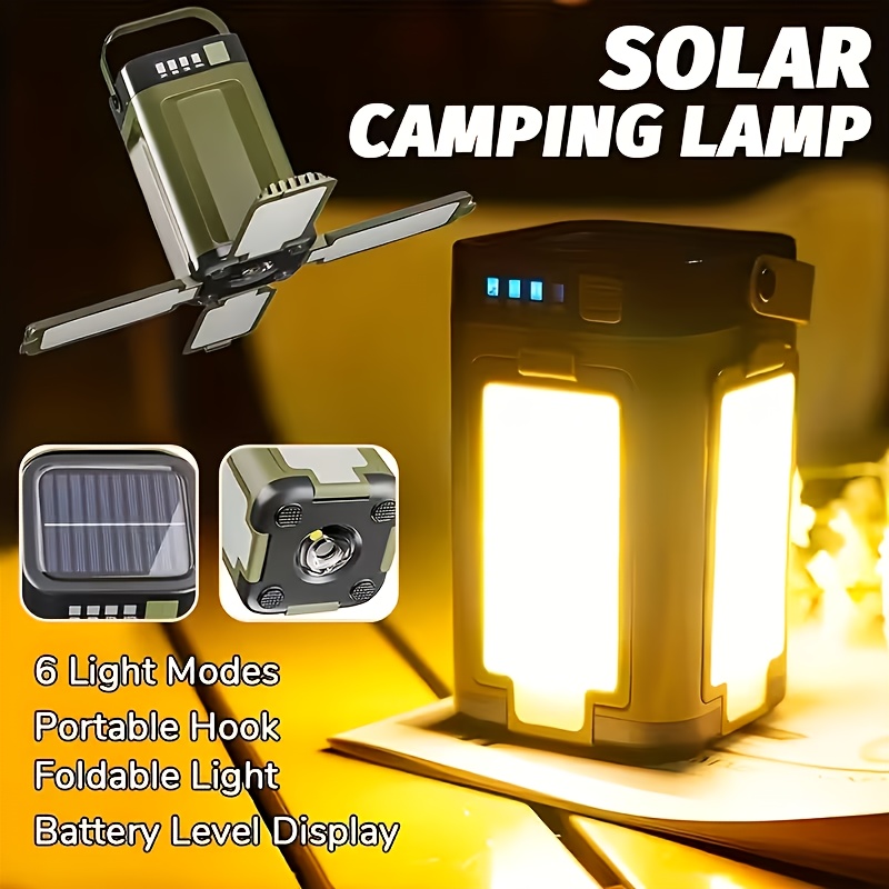 Solar Outdoor Portable Camping - Outdoor Lighting Lamps のレビューと価格