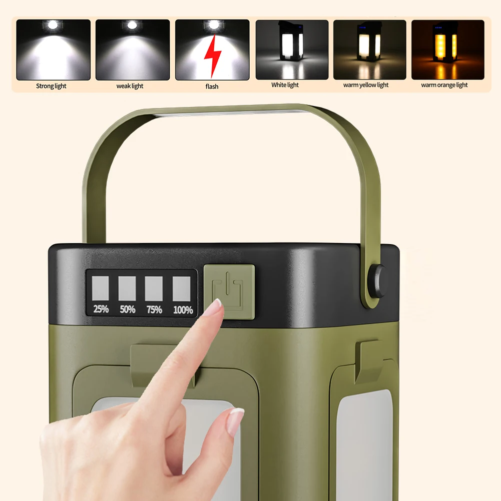 Solar Outdoor Portable Camping - Outdoor Lighting Lamps のレビューと価格