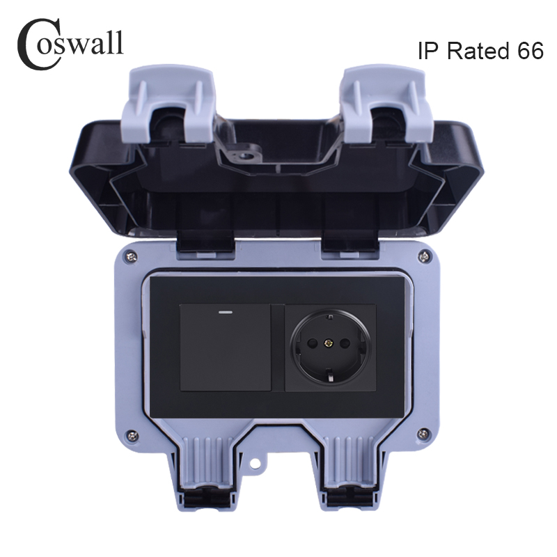 Coswall IP66 Weatherproof Wate - Outdoor Lighting No Outlet のレビューと価格
