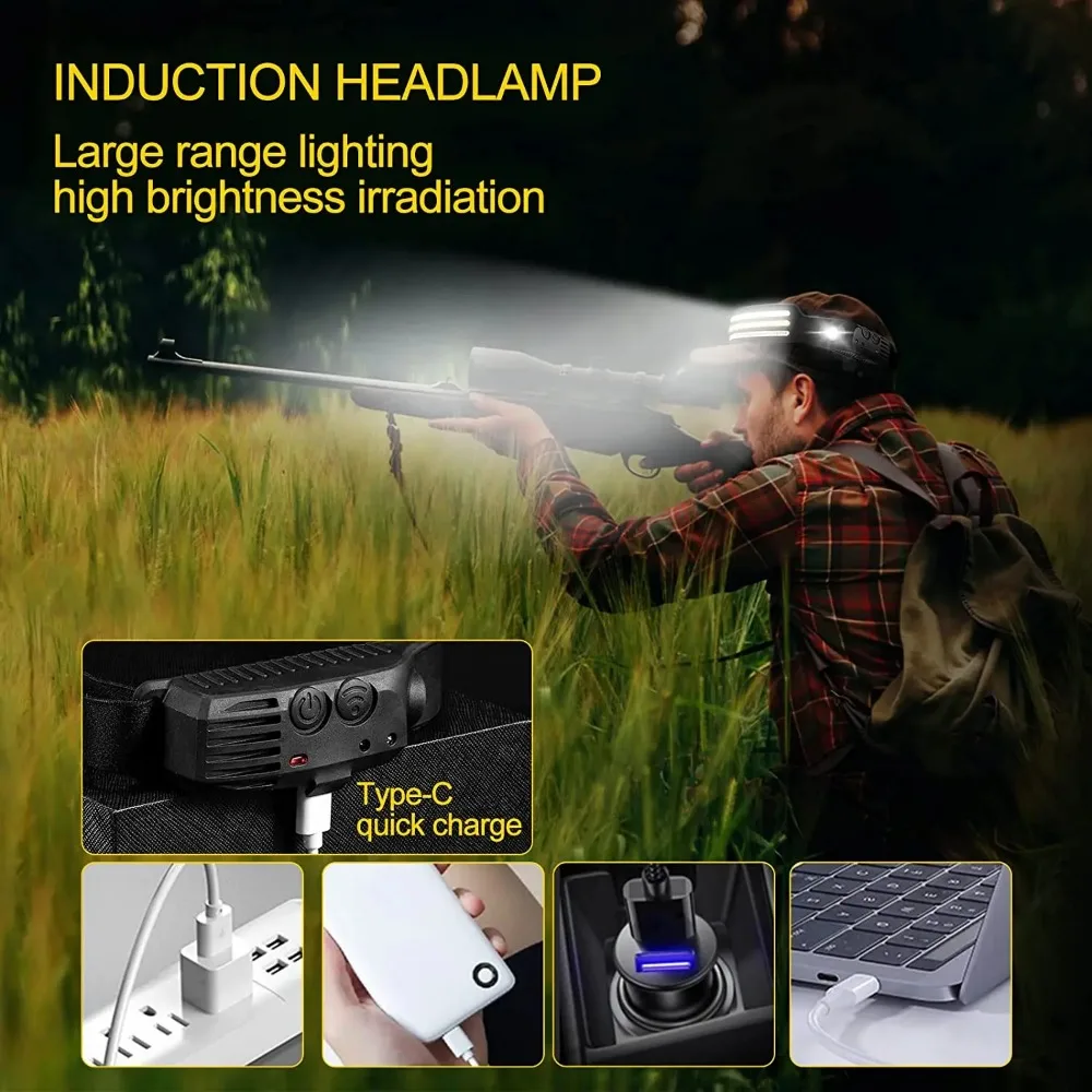 Rechargeable COB LED Induction - Outdoor Lighting With Sensor のレビューと価格