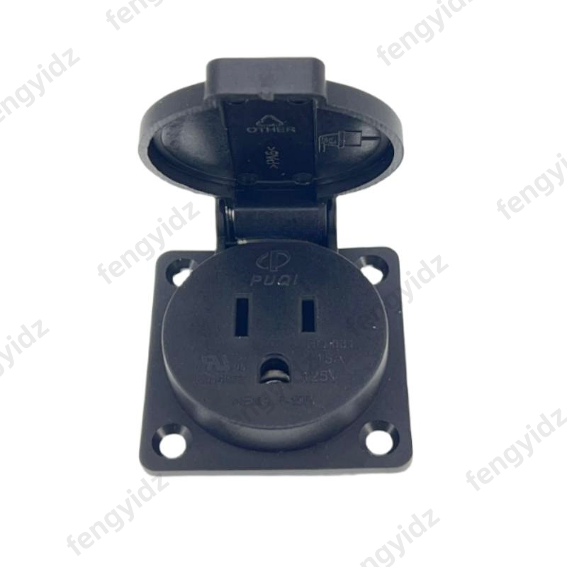 Black 125V 15A 20A IP44 CE Ame - Outdoor Lighting No Outlet のレビューと価格