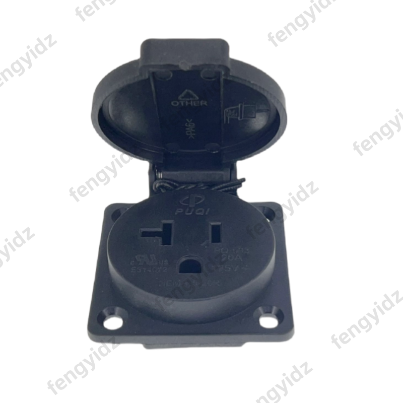 Black 125V 15A 20A IP44 CE Ame - Outdoor Lighting No Outlet のレビューと価格