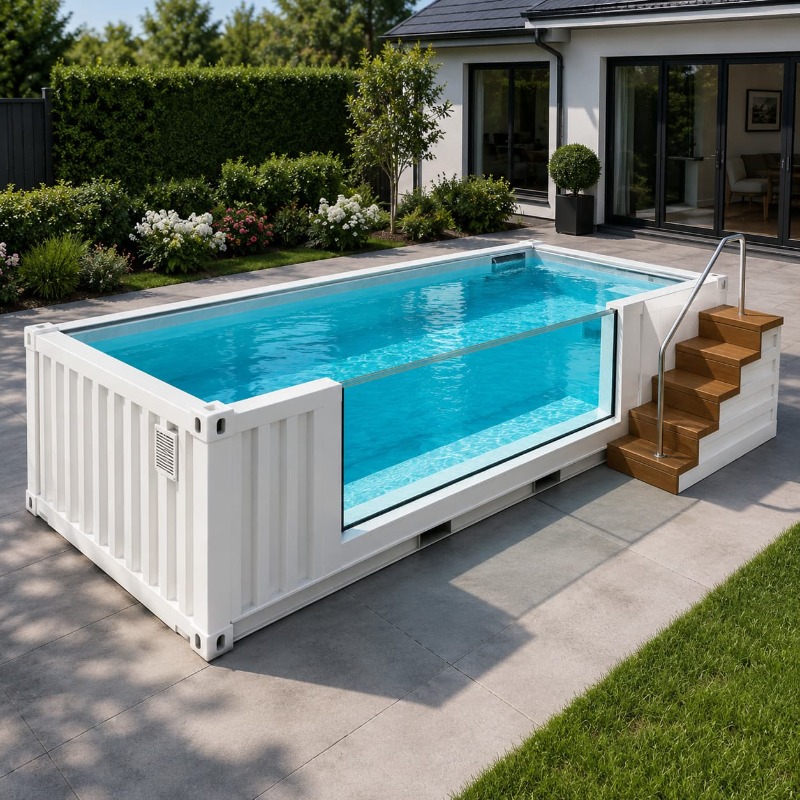 Container Pool Shipping Contai - Outdoor Lighting No Outlet のレビューと価格