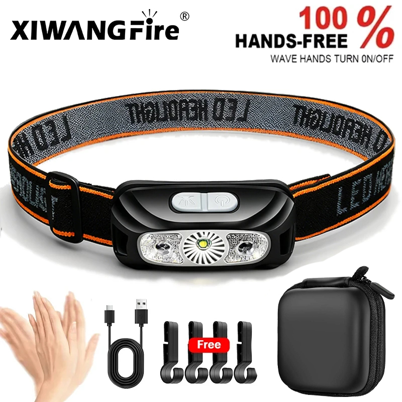 Strong Light Headlamp Portable - Outdoor Lighting With Sensor のレビューと価格