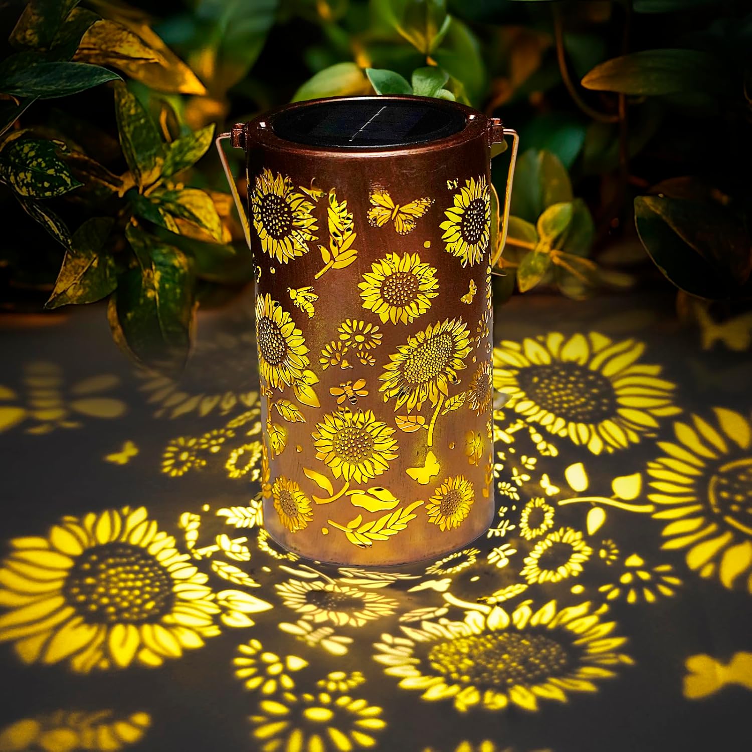 Sunflower Light and Shadow Lig - Outdoor Lighting Patio のレビューと価格
