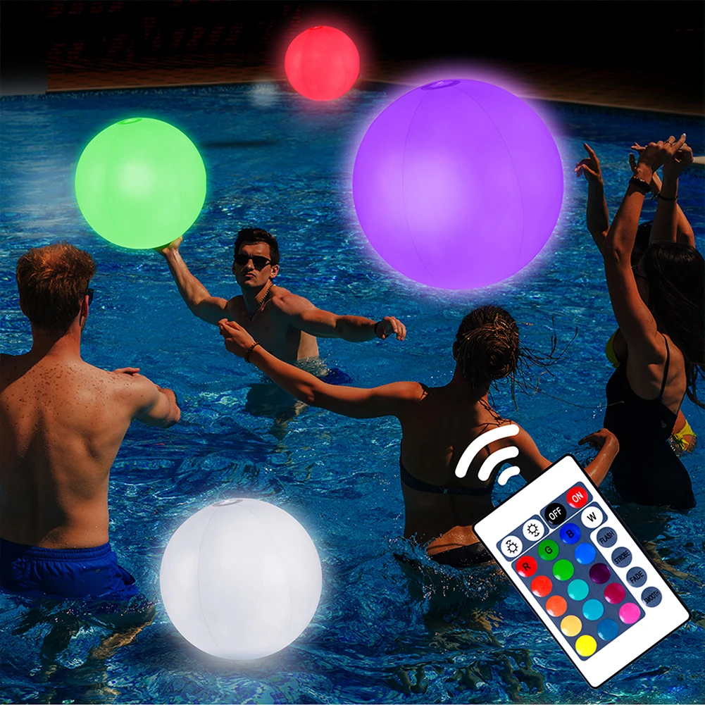 Inflatable Pool Beach Ball 16  - Outdoor Lighting Around Pool のレビューと価格