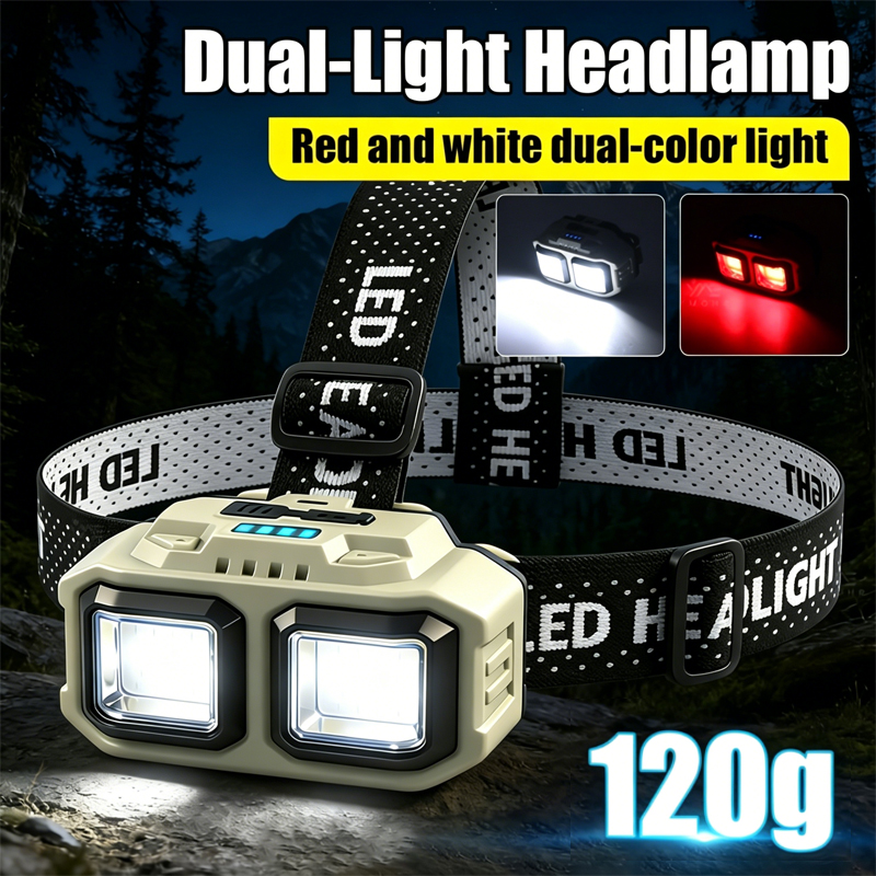 COB LED Headlamp Rechargeable  - Outdoor Lighting Repair のレビューと価格