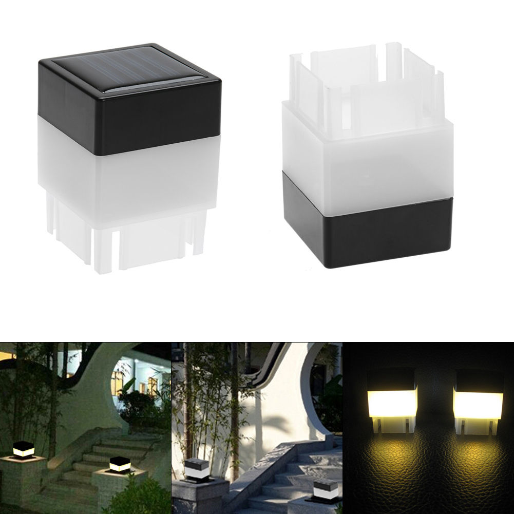 LED Solar Column Head Pillar L - Outdoor Lighting For Fence のレビューと価格