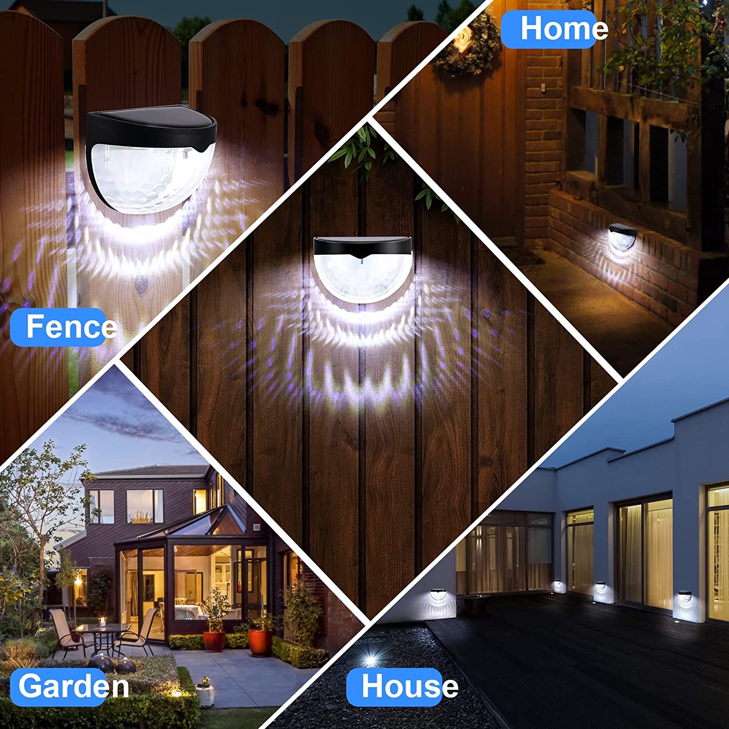 LED Solar Light Outdoor Wall L - Outdoor Lighting Sconce のレビューと価格