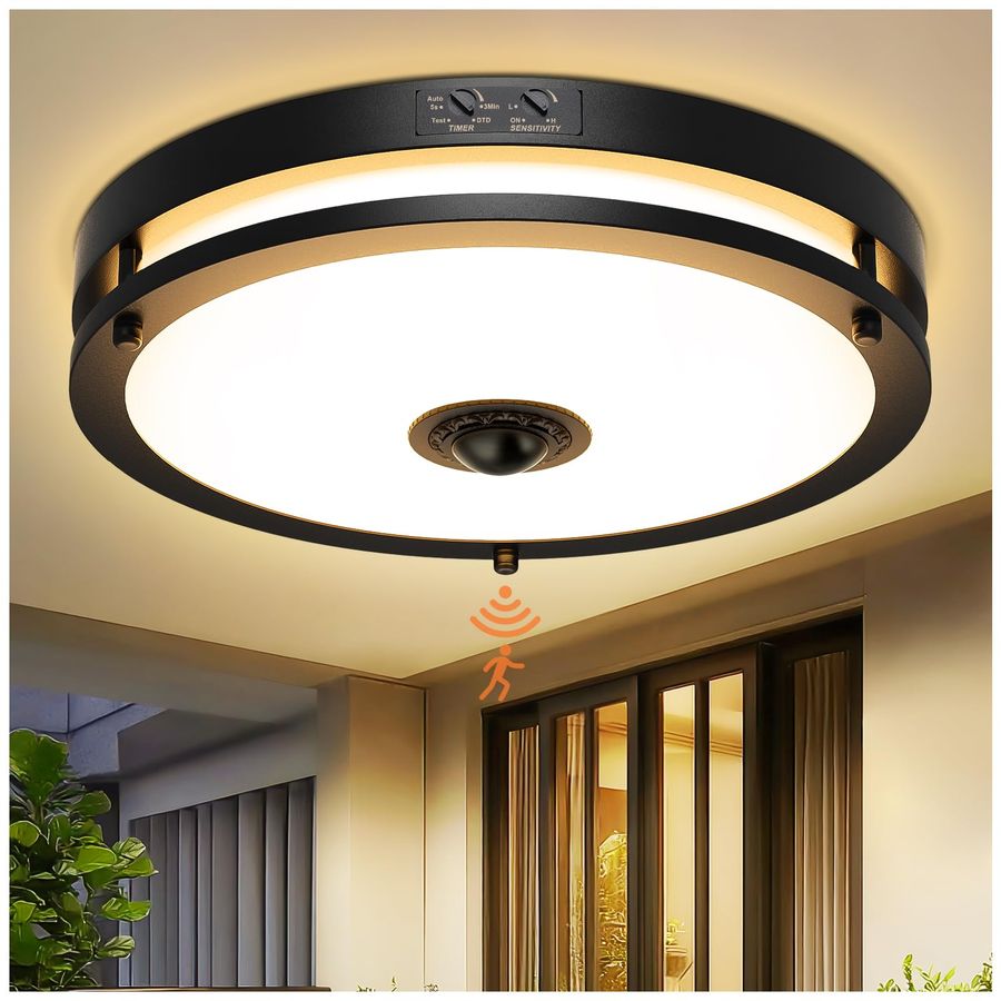 LED Motion Sensor Outdoor Ceil - Outdoor Lighting With Sensor のレビューと価格