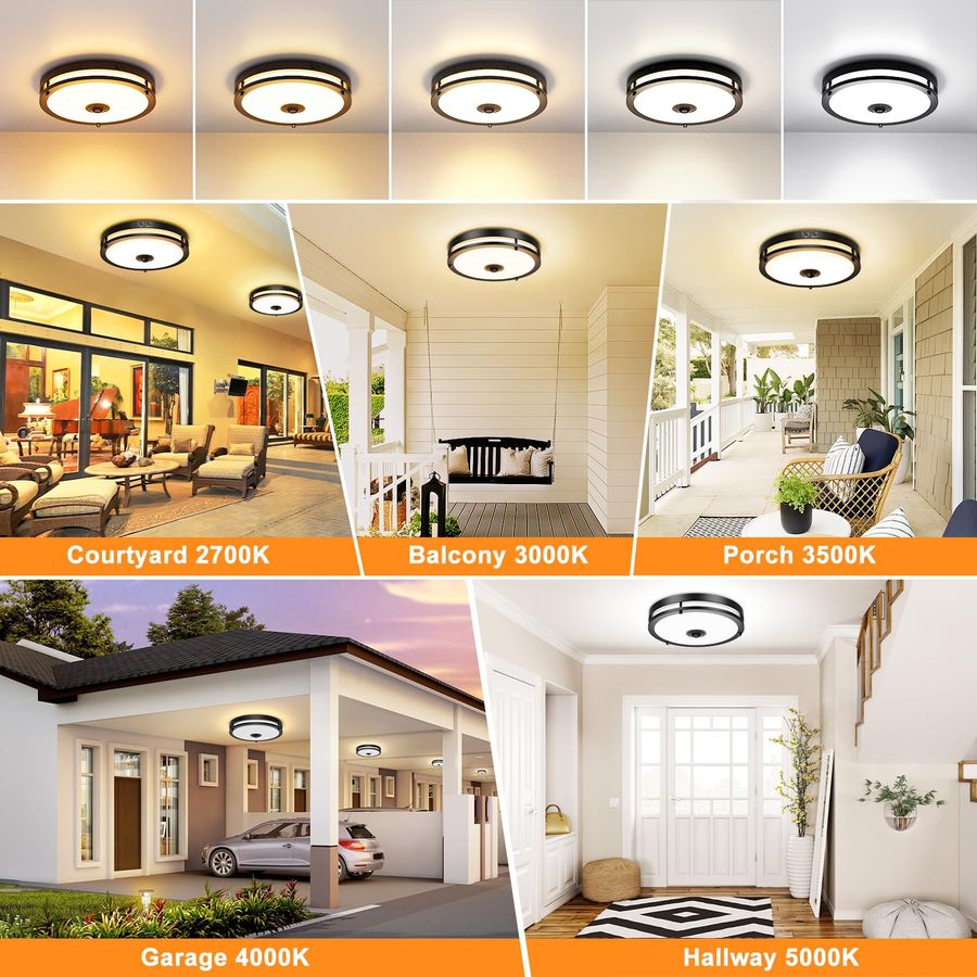 LED Motion Sensor Outdoor Ceil - Outdoor Lighting With Sensor のレビューと価格