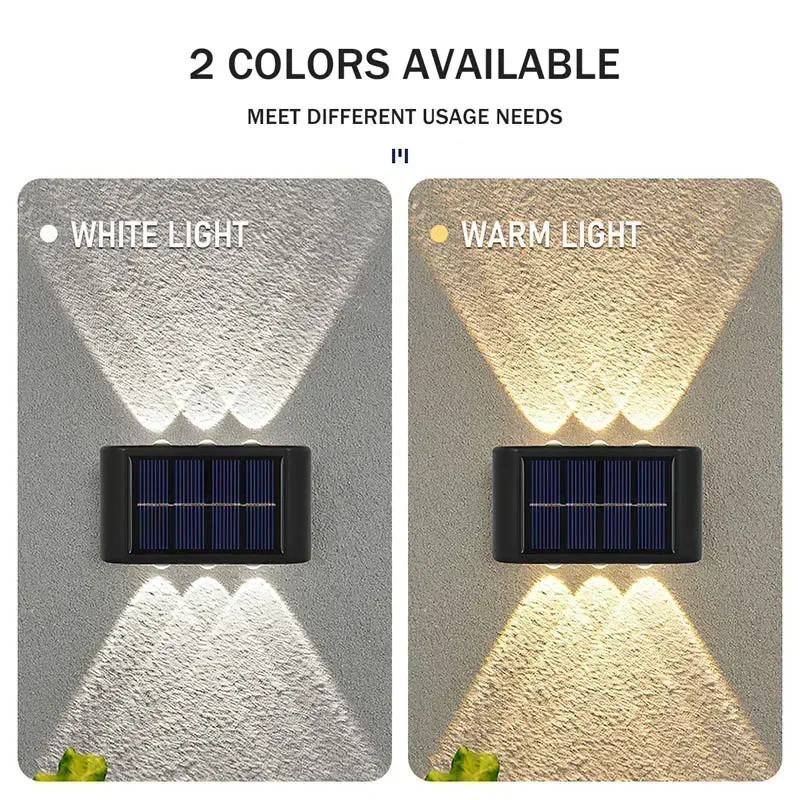 LED Solar Light Outdoor Waterp - Outdoor Lighting Sconce のレビューと価格