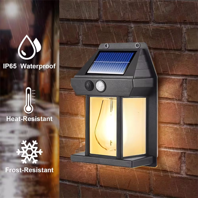 Solar Wall Light Outdoor Water - Outdoor Lighting For Fence のレビューと価格
