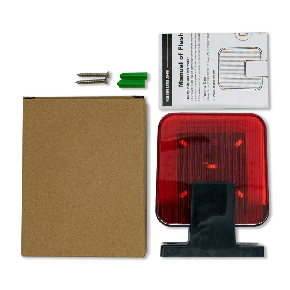LED Wall Mount Emergency Strob - Outdoor Lighting Sconce のレビューと価格