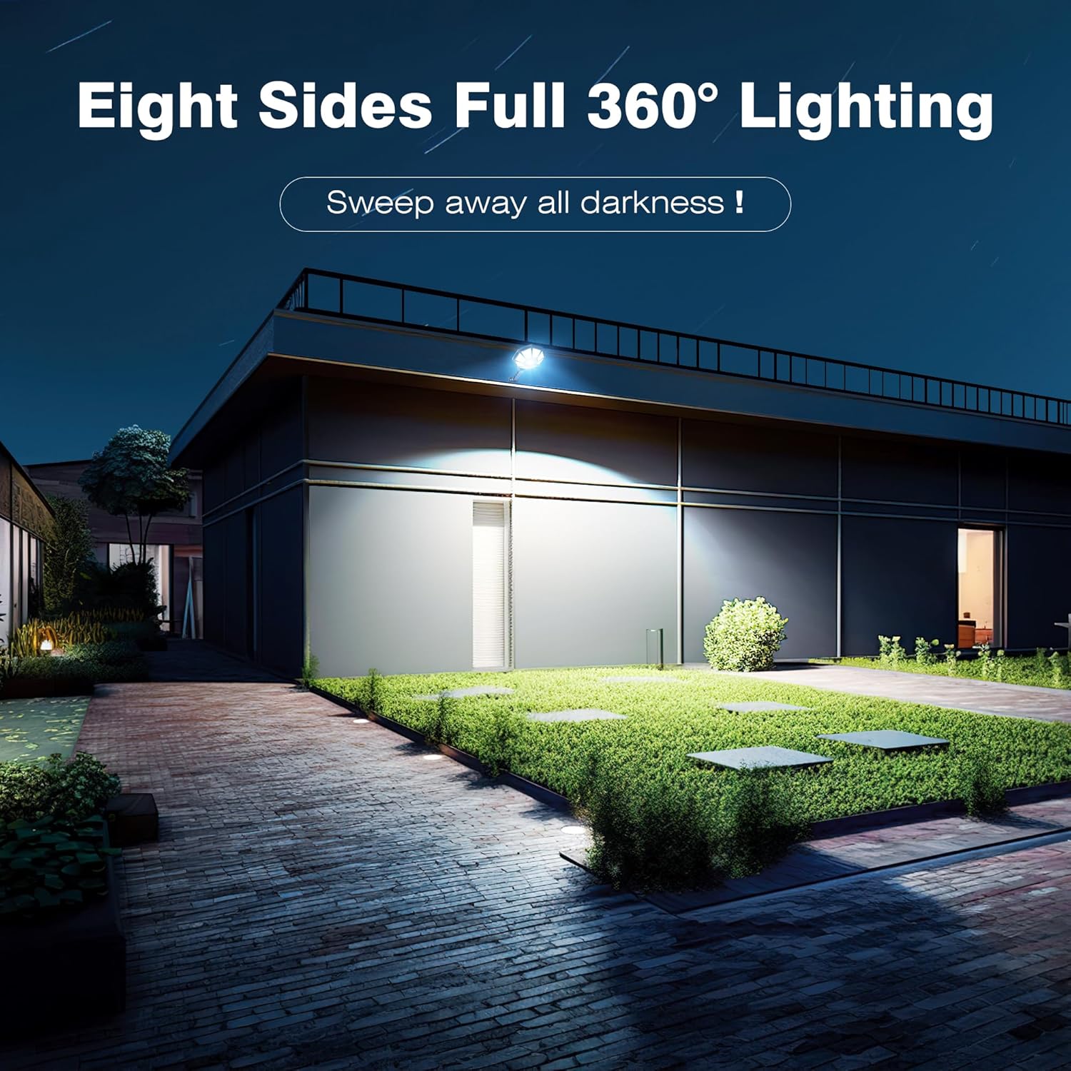 Solar Outdoor Lights with Moti - Outdoor Lighting Around Pool のレビューと価格