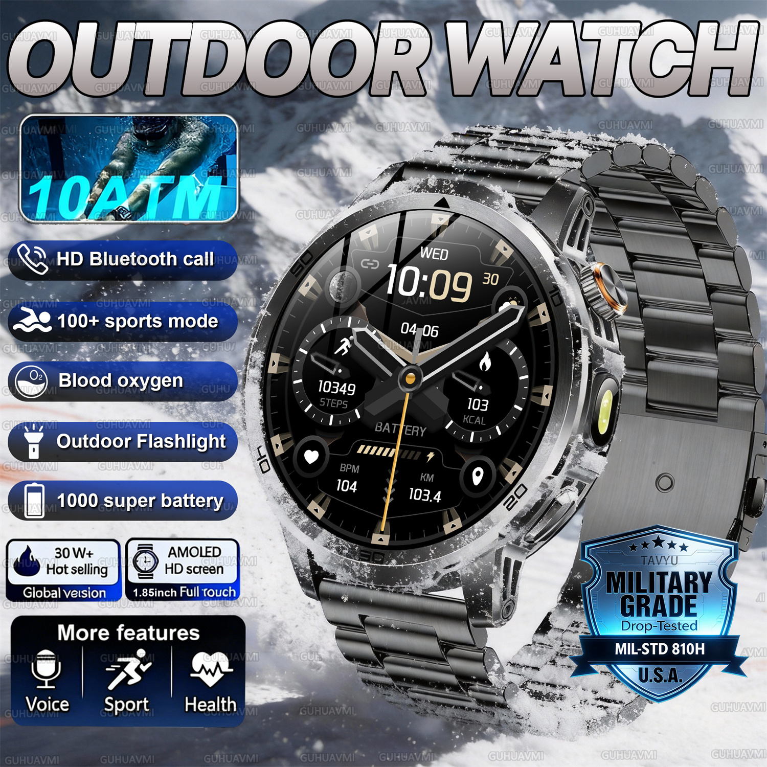 2026 New outdoor Smart watch M - Outdoor Lighting Perspectives のレビューと価格