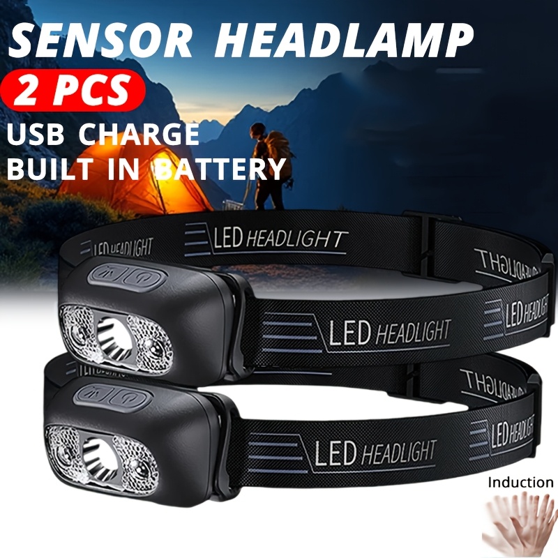 Strong Light Headlamp Portable - Outdoor Lighting With Sensor のレビューと価格