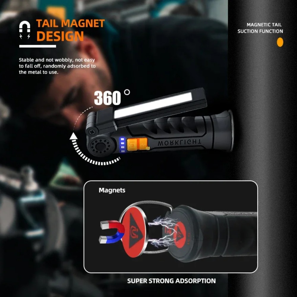 Portable COB LED Flashlight US - Outdoor Lighting Junction Box のレビューと価格