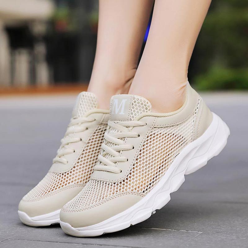 Summer Breathable Sneakers Wom - Outdoor Lighting Ideas For House のレビューと価格
