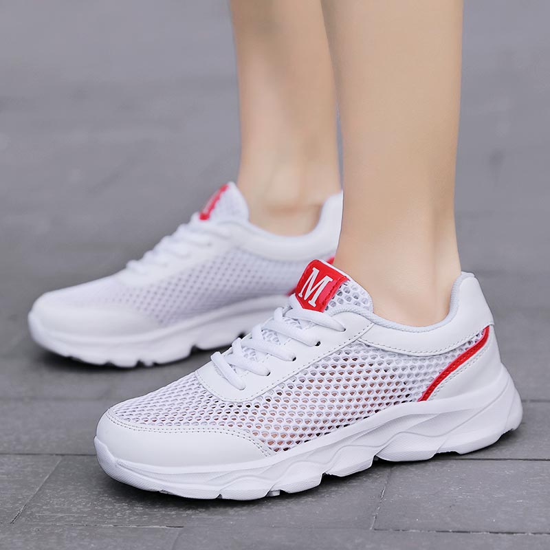Summer Breathable Sneakers Wom - Outdoor Lighting Ideas For House のレビューと価格