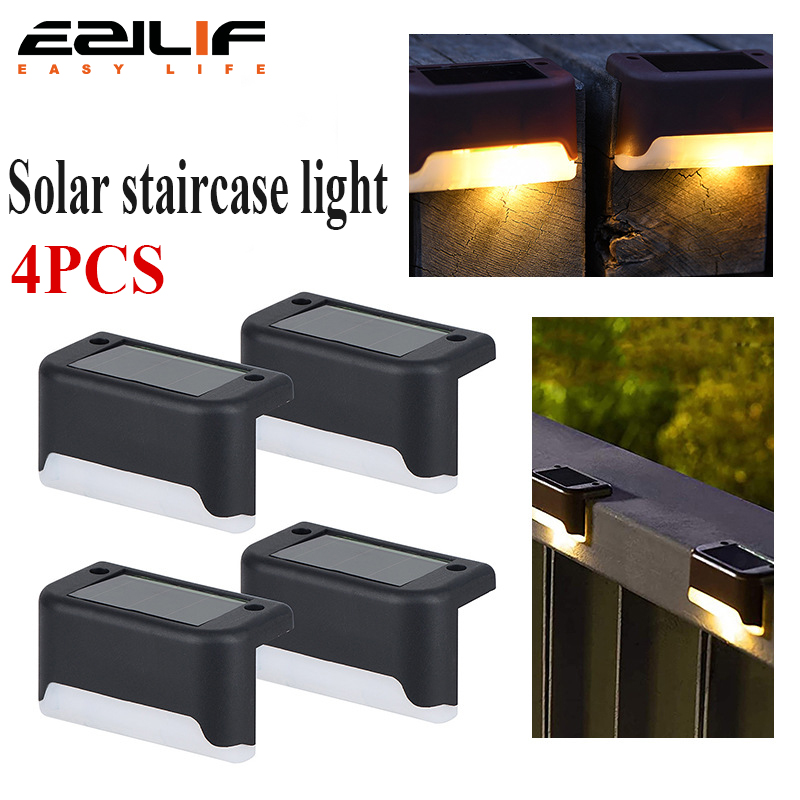 4PCS Solar Deck Light Outdoor  - Outdoor Lighting For Fence のレビューと価格