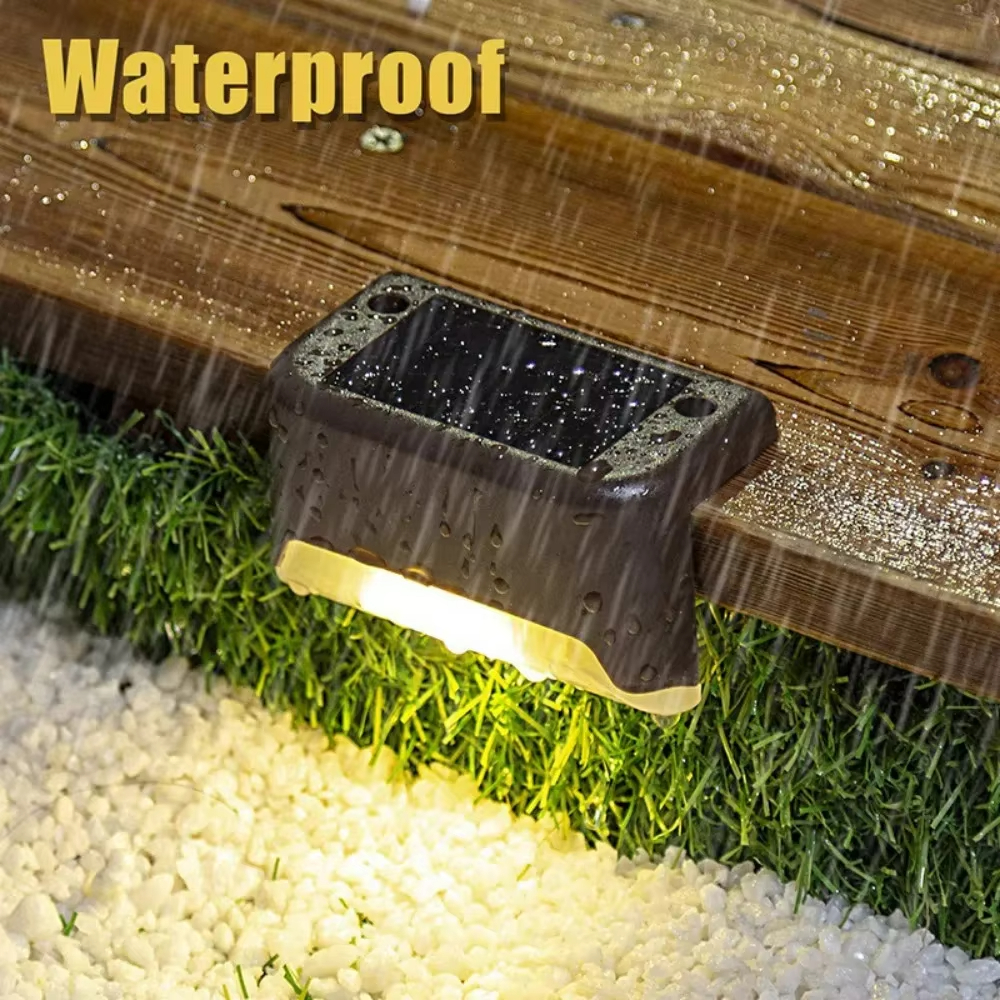 4PCS Solar Deck Light Outdoor  - Outdoor Lighting For Fence のレビューと価格