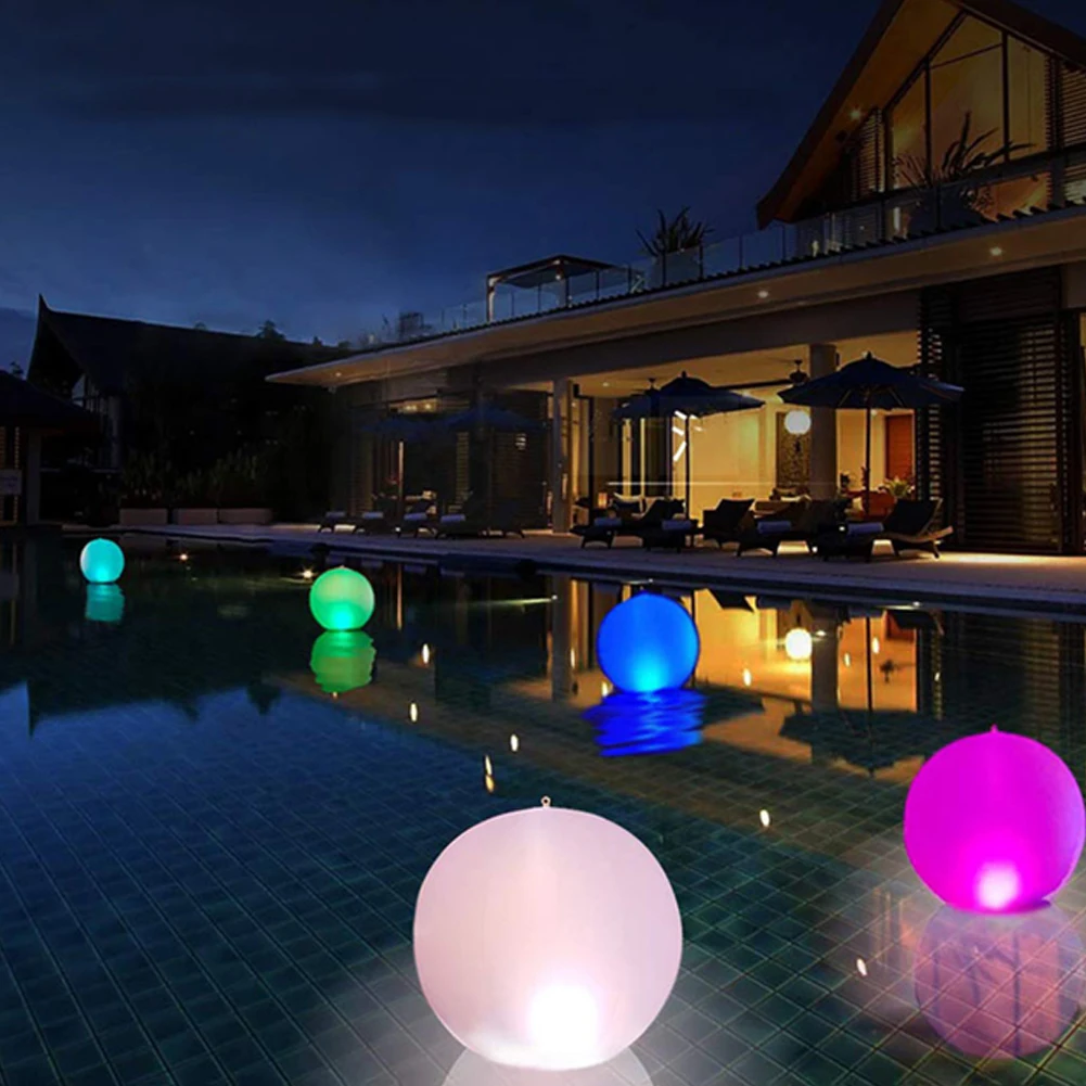 60/90cm Luminous LED Throwing  - Outdoor Lighting Around Pool のレビューと価格
