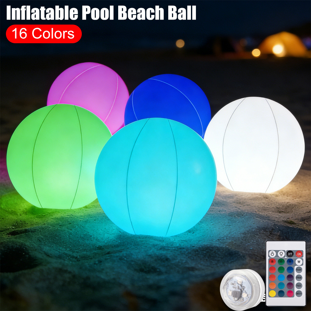Pool Luminous Inflatable Ballo - Outdoor Lighting Around Pool のレビューと価格