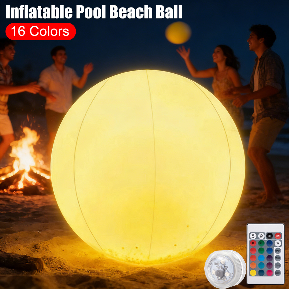 Pool Luminous Inflatable Ballo - Outdoor Lighting Around Pool のレビューと価格