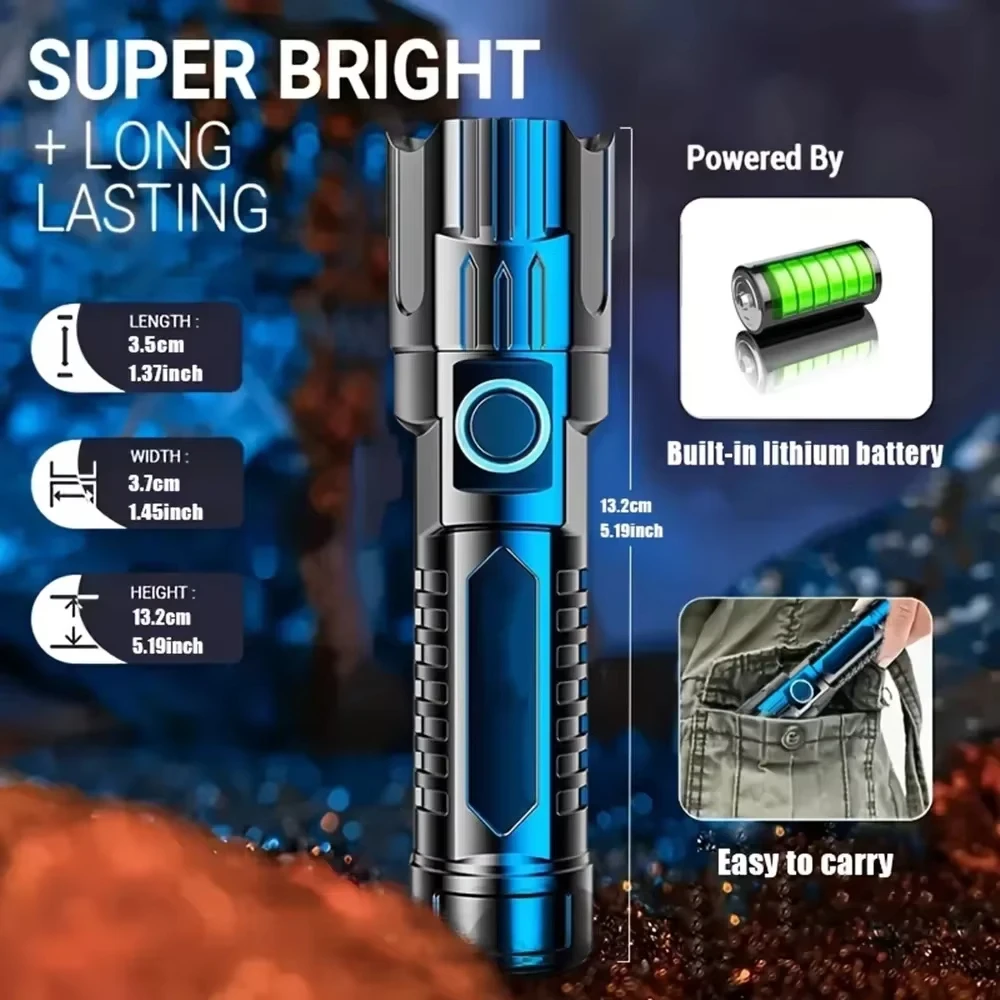 Tactical LED Flashlight 2000LM - Outdoor Lighting Junction Box のレビューと価格