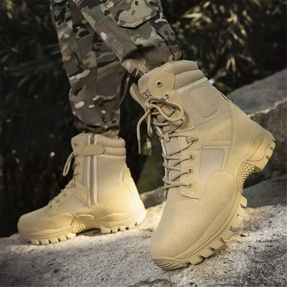 Nonslip Genuine Leather Hiking - Rock Light Camouflage のレビューと価格