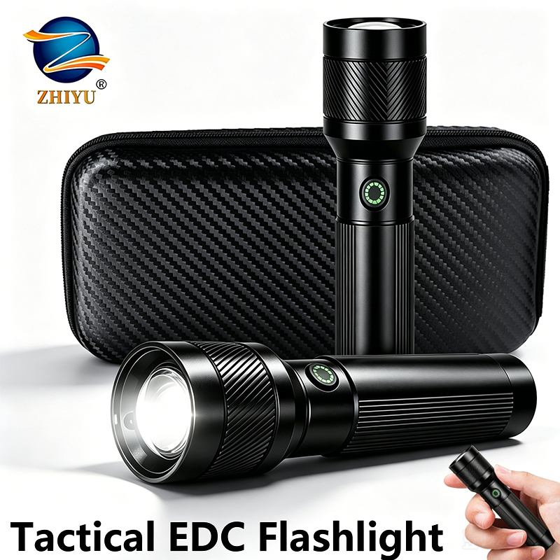 1200LM EDC Handheld Flashlight - Outdoor Lighting Junction Box のレビューと価格