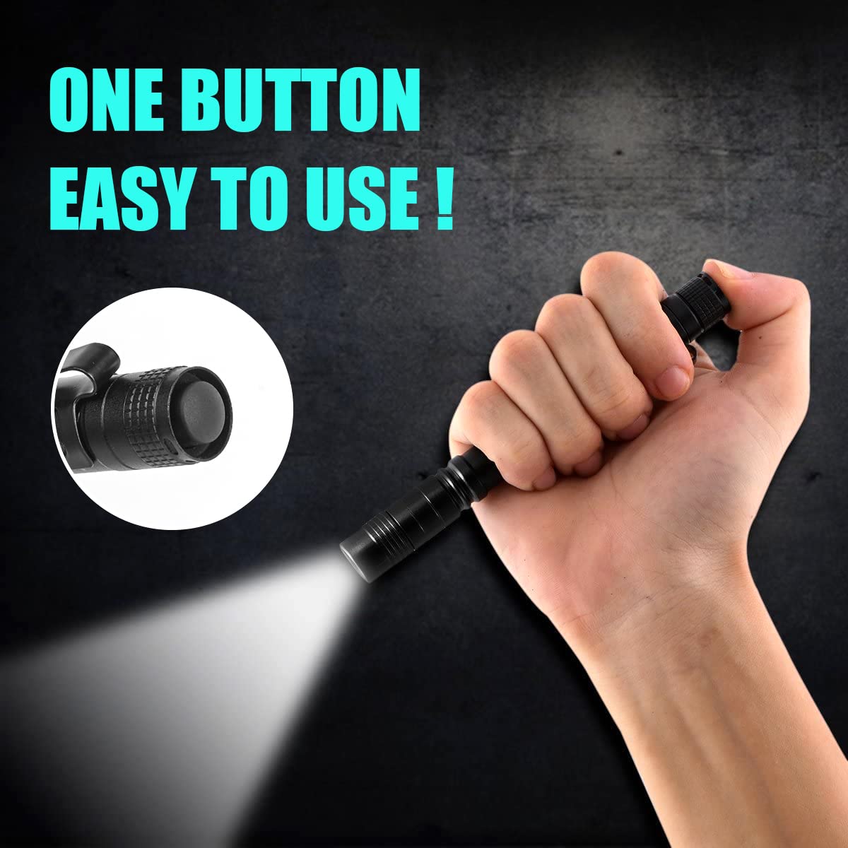 Portable Mini LED Pen Flashlig - Outdoor Lighting Junction Box のレビューと価格