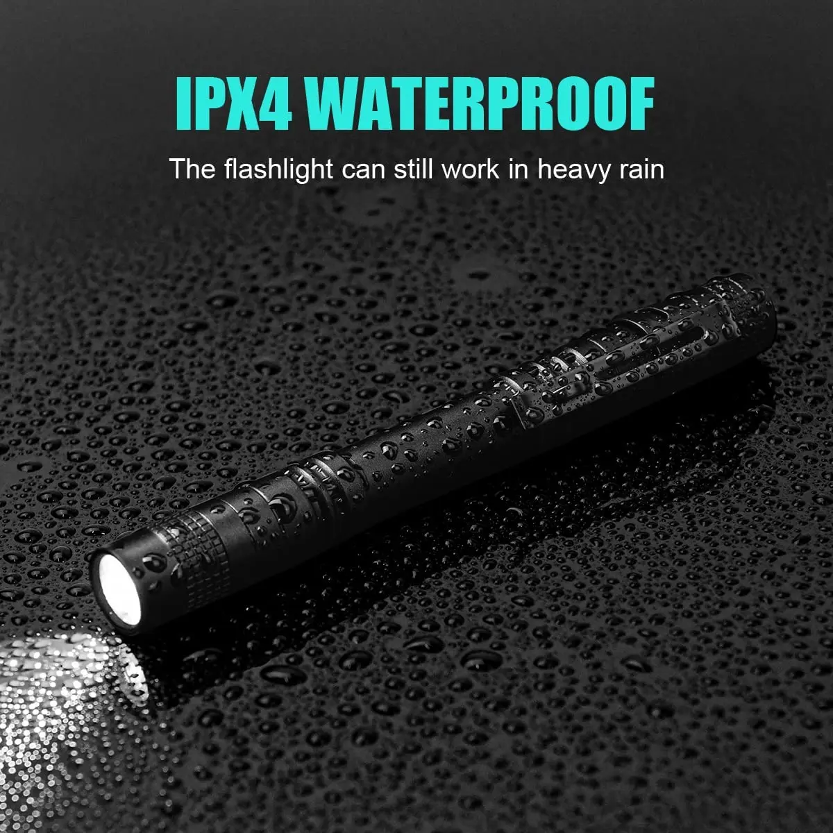 Portable Mini LED Pen Flashlig - Outdoor Lighting Junction Box のレビューと価格