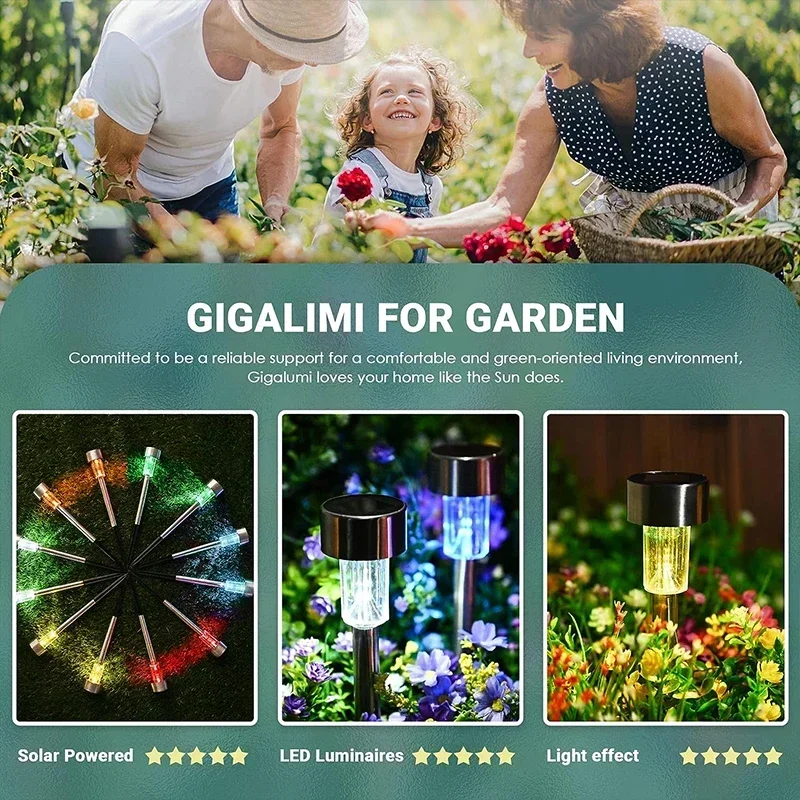 Solar Outdoor Lights Garden La - Photocell Outdoor Lighting のレビューと価格
