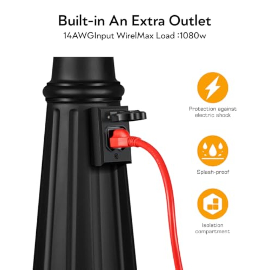 Dusk to Dawn Outdoor Post Ligh - Outdoor Lighting No Outlet のレビューと価格