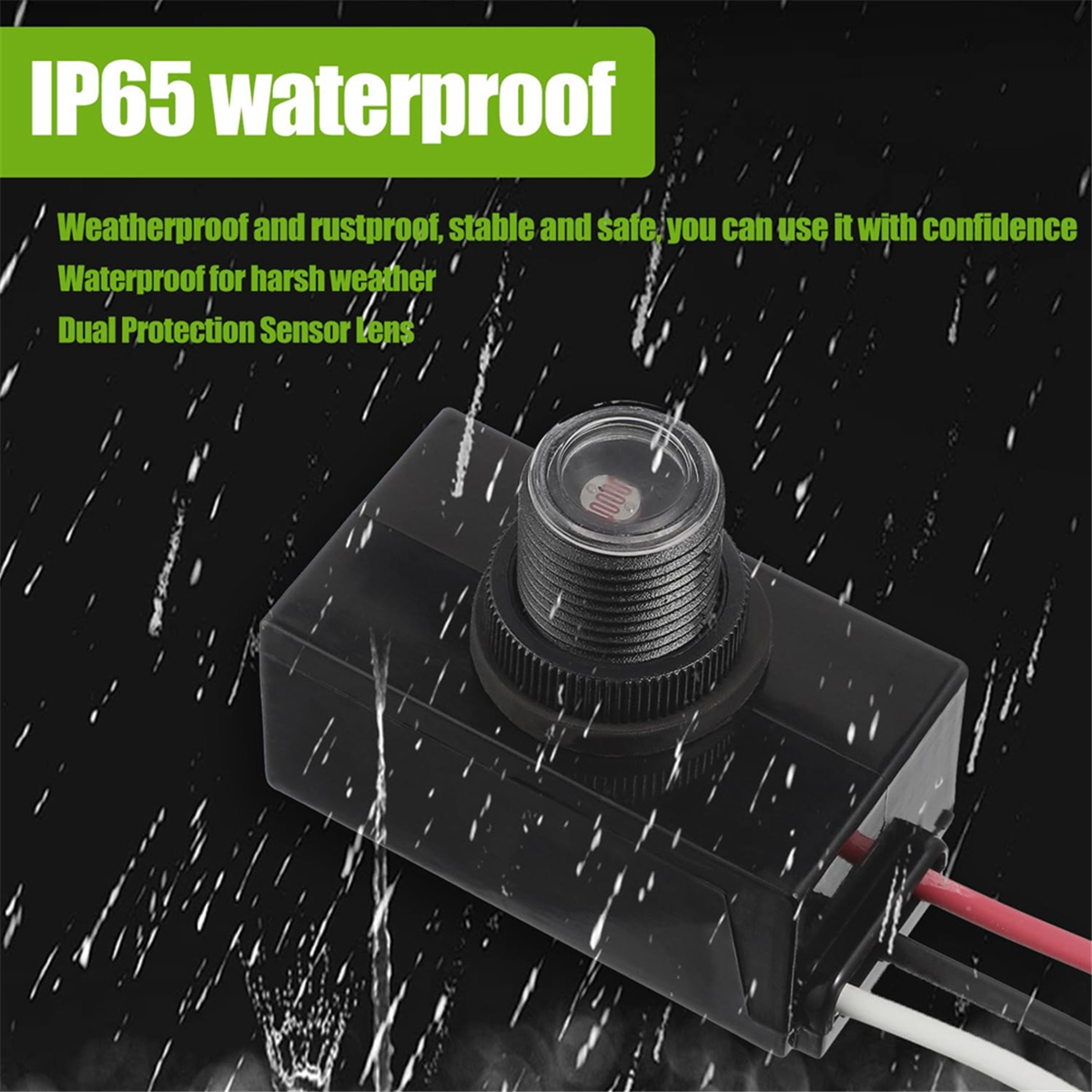 ABNJ Dusk to Dawn Sensor for O - Photocell Outdoor Lighting のレビューと価格