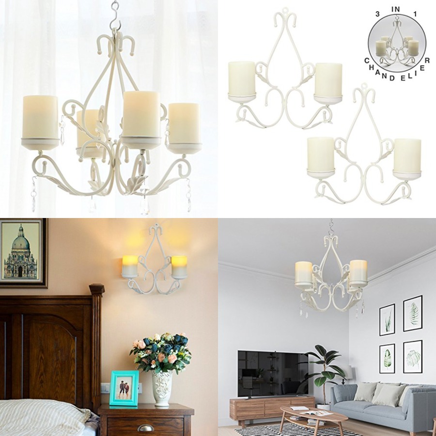 3 in 1 Lighting Chandelier, Me - Outdoor Lighting Sconce のレビューと価格