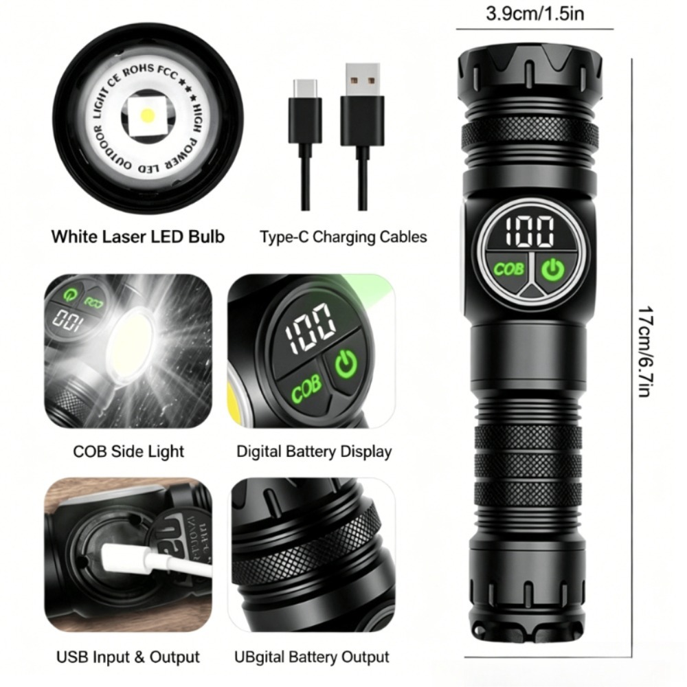 White Light LED Flashlight Typ - Outdoor Lighting Repair のレビューと価格
