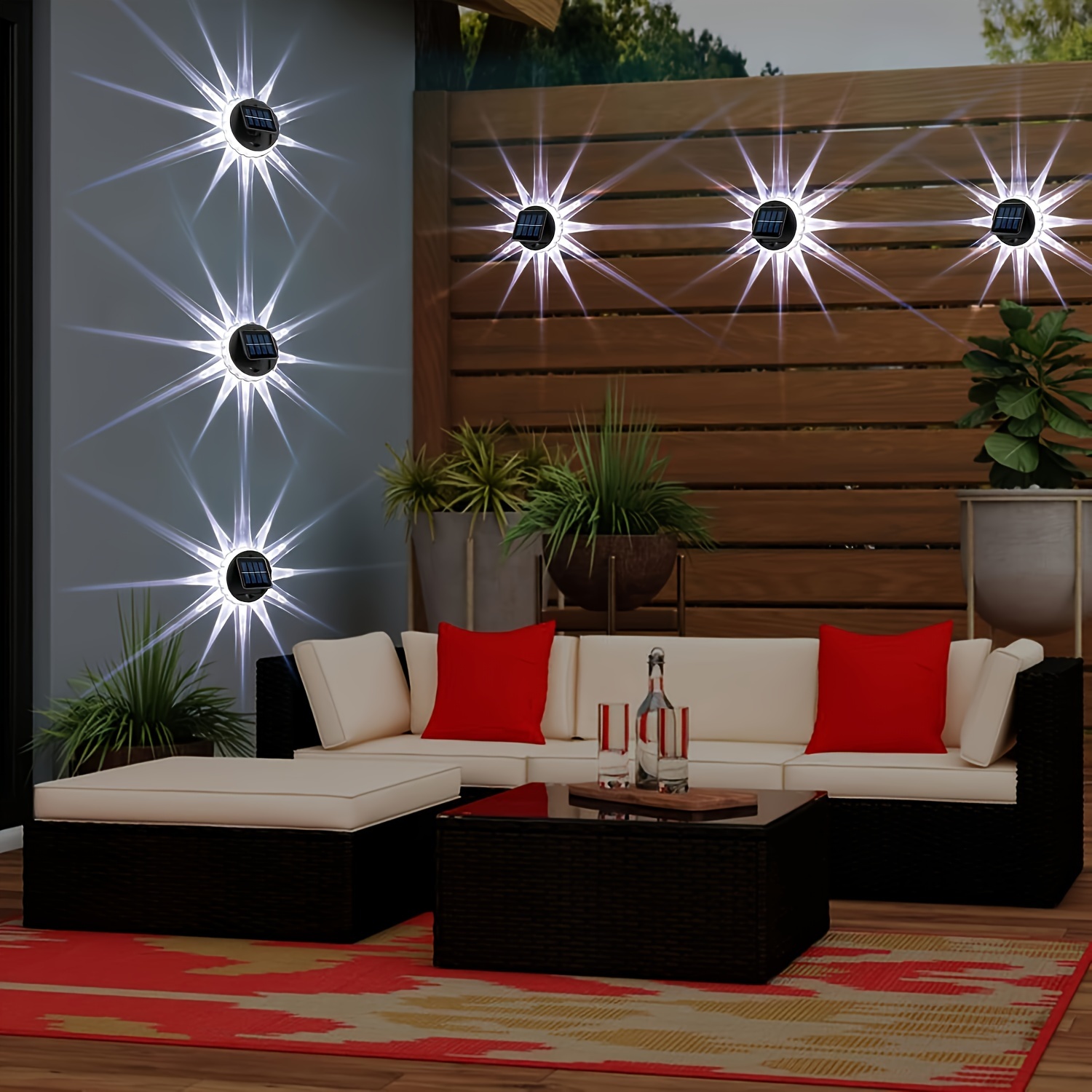 4 packs Waterproof LED Decorat - Outdoor Lighting Around Pool のレビューと価格