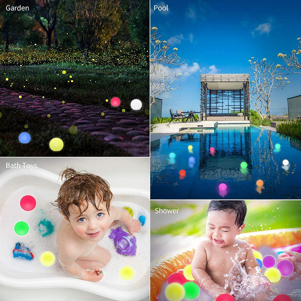 LED Glowing Ball Night Light R - Outdoor Lighting Around Pool のレビューと価格