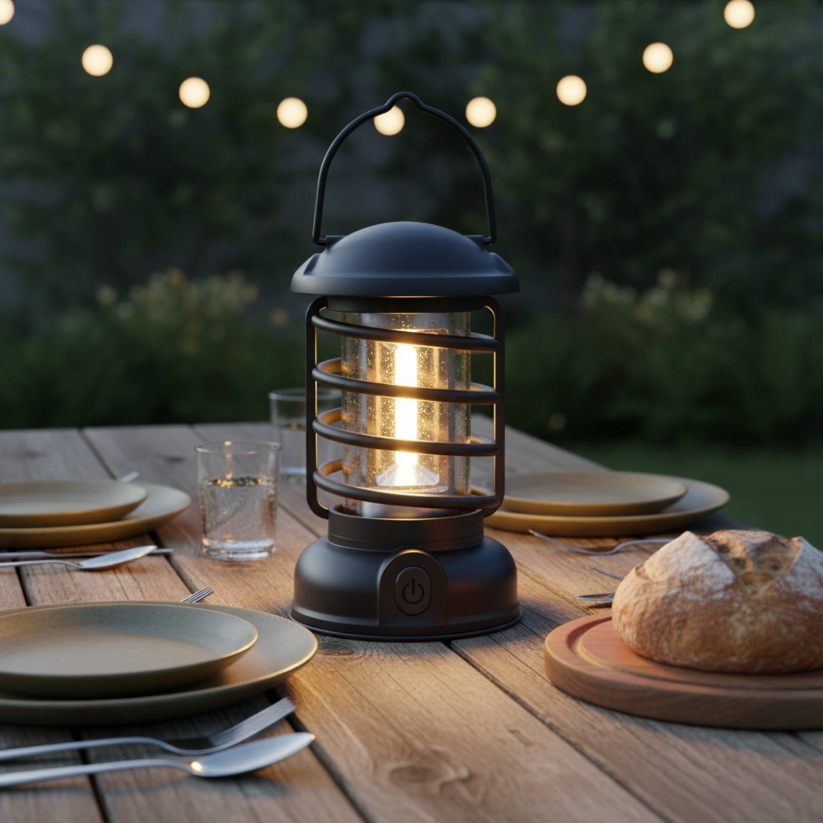 Retro Camping Lantern Two-Way  - Outdoor Lighting Lamps のレビューと価格