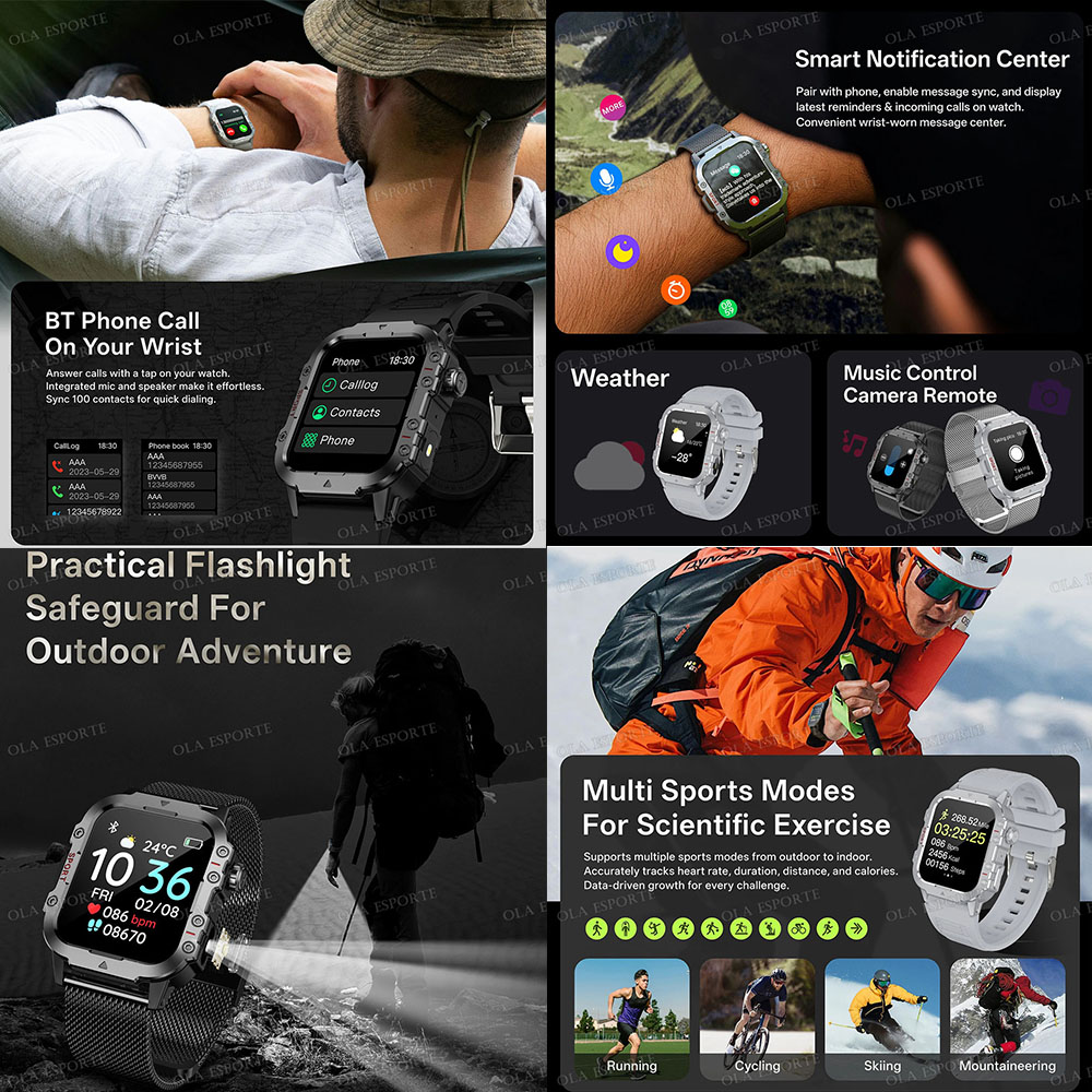 Military Outdoor Smart Watch M - Outdoor Lighting Perspectives のレビューと価格